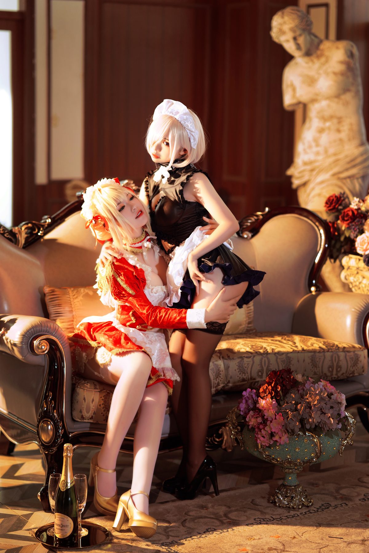 Coser@面饼仙儿 No 071 Claudius x Kyrielight Maid 半半子X面饼仙儿 0015 6590681824.jpg