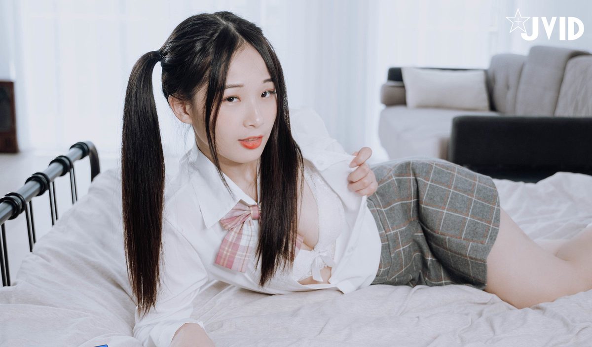 JVID Jia Mi Juice 婕咪Juice Girl In Double Ponytail Uniform A 0028 4008397541.jpg