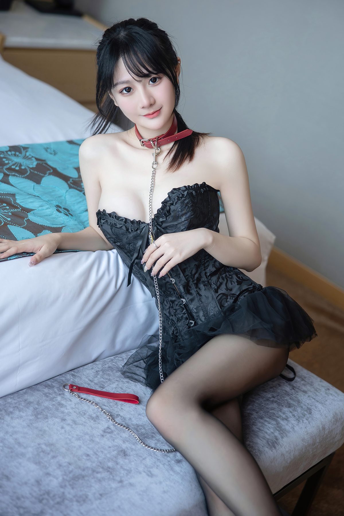 Xie Xiao En 谢小蒽 Vol.010 内购无水印 露肩礼裙