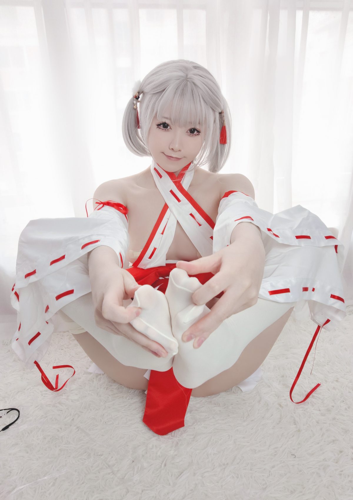 Coser@Asagiriai 愛ちゃん 巫女服自拍 0006 2598837087.jpg