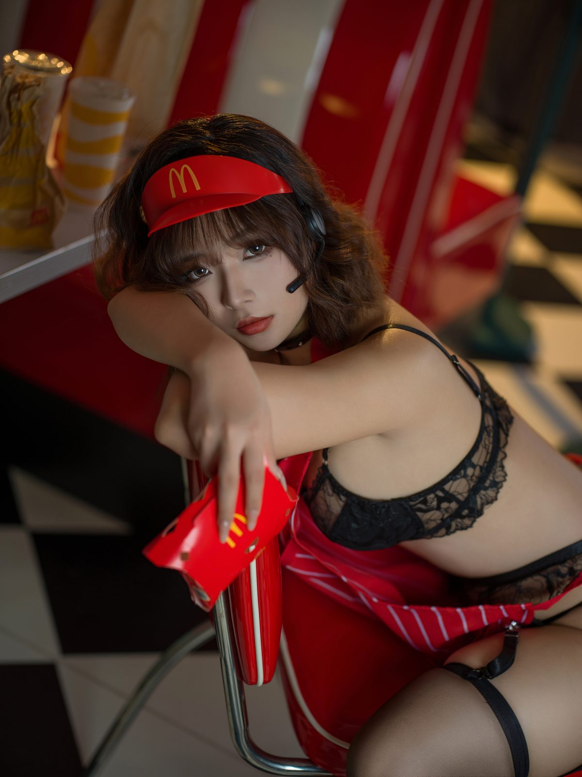 Coser@yuuhui玉汇 麦当劳的女服务员 B 0010 5513228572.jpg