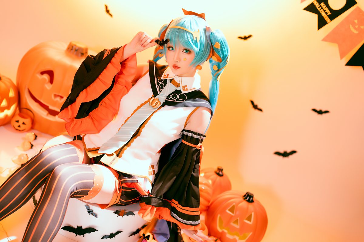 Coser@星之迟迟Hoshilily 初音未来万圣节 0003 5555811070.jpg