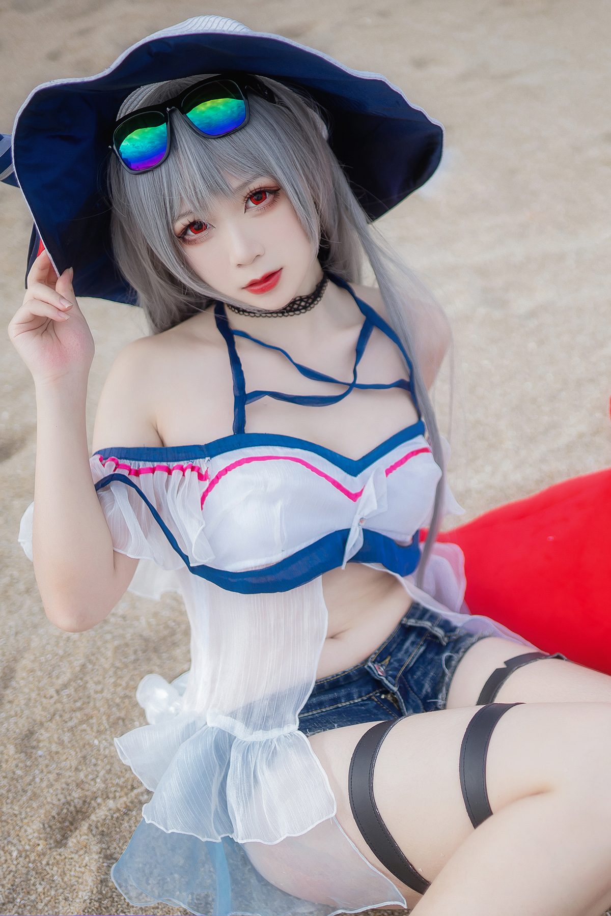 Coser@樱落酱w – 斯卡蒂泳装