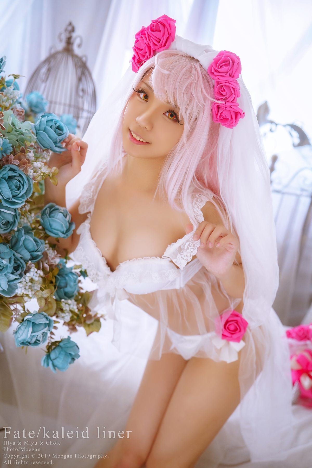 Coser@沖田凜花Rinka And 鈴鈴Yakira And 鬼姬Oni Hime Wedding Bikini ver Fate kaleid liner プリズマ☆イリヤ 0016 1213331944.jpg