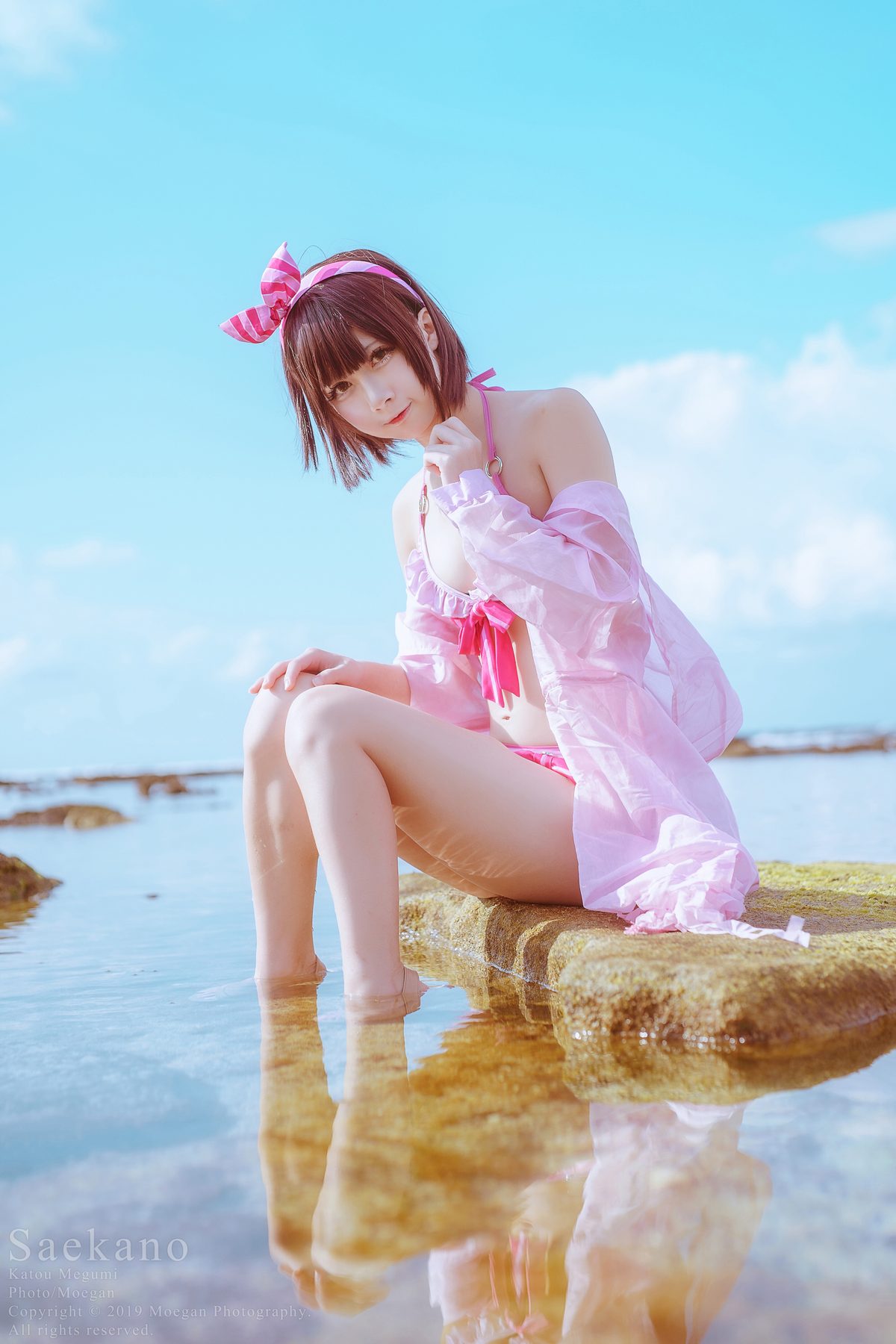 Coser@沖田凜花Rinka 加藤恵 水着ver 冴えない彼女の育てかた 0003 7852247498.jpg