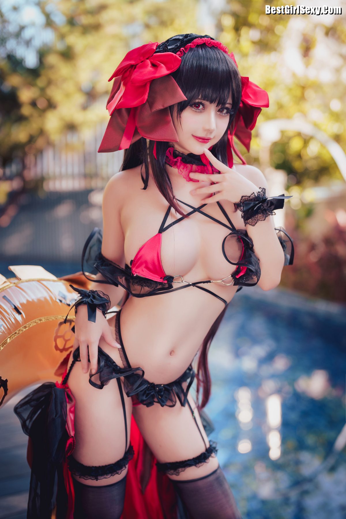 Coser@沖田凜花Rinka 时崎狂三 Kurumi Tokisaki 0012 1291627756.jpg