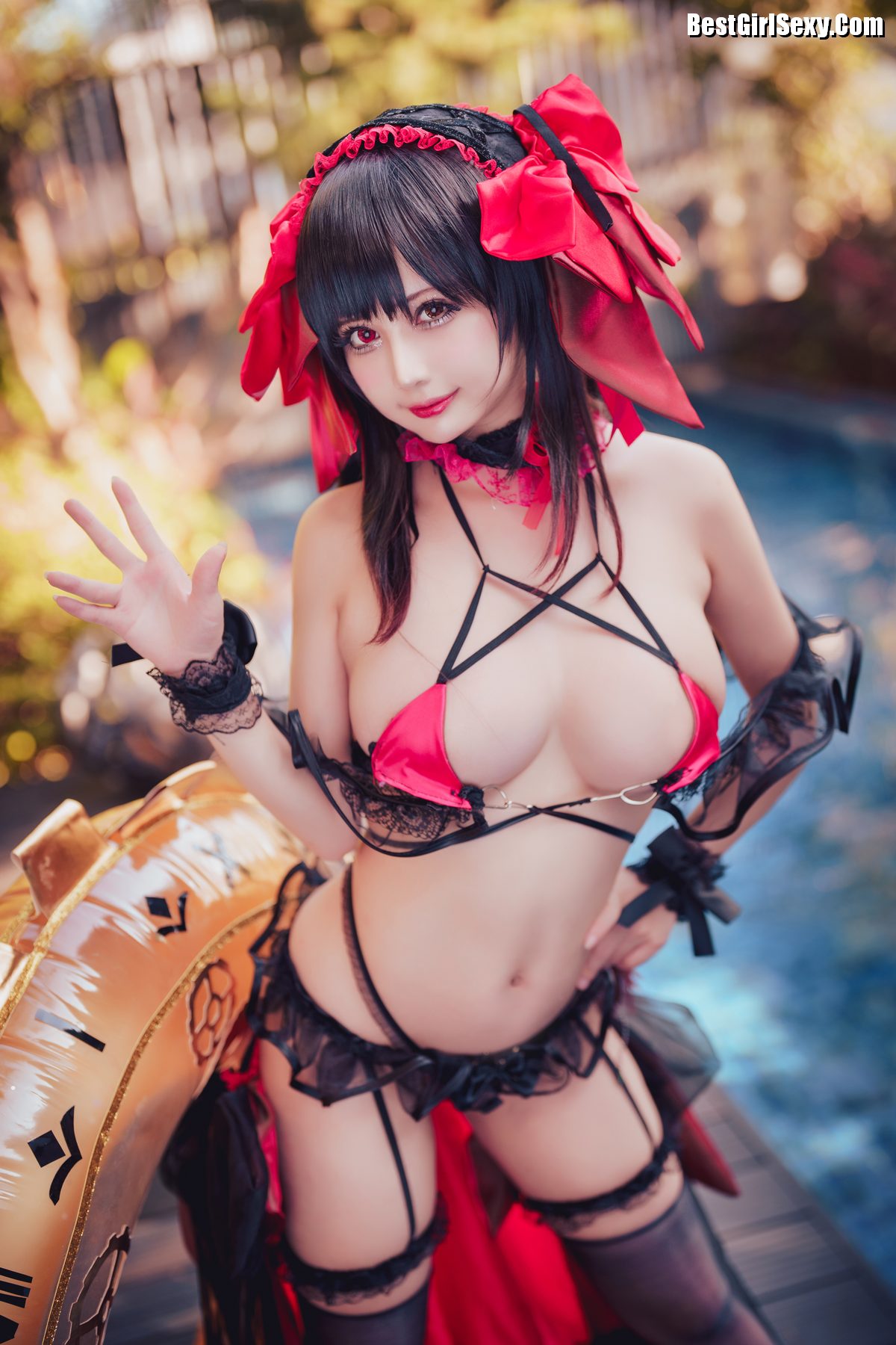 Coser@沖田凜花Rinka 时崎狂三 Kurumi Tokisaki 0027 6721247573.jpg