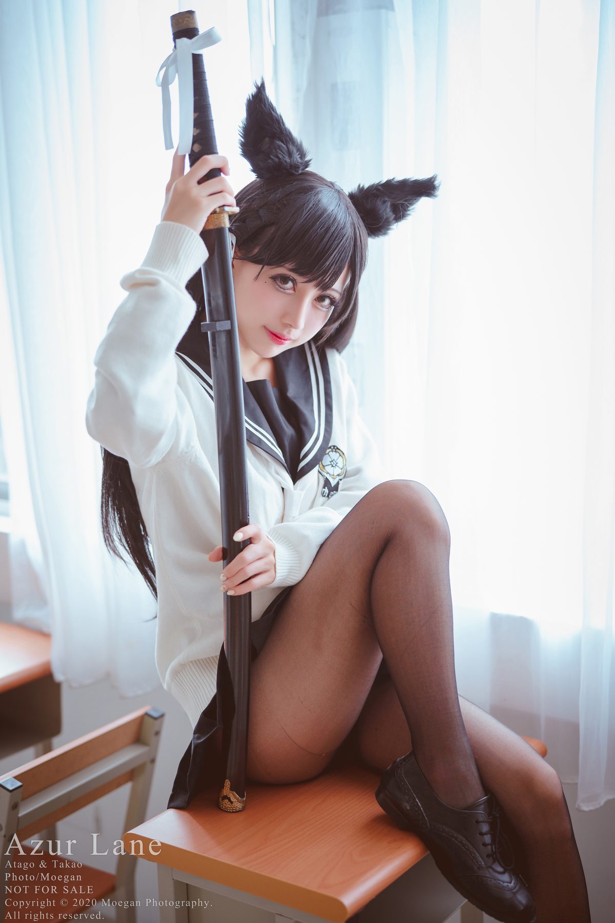 Coser@沖田凜花Rinka 椎名くるみ Shiina Kurumi Azur Lane 爱宕高雄 Sailor Suit アズールレーン 0012 3218547526.jpg