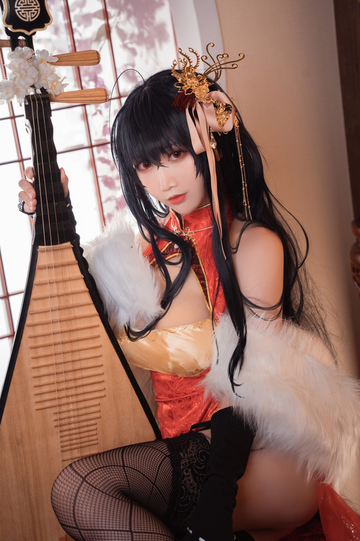 Coser@面饼仙儿 No 098 大凤旗袍 0005 4481715081.jpg