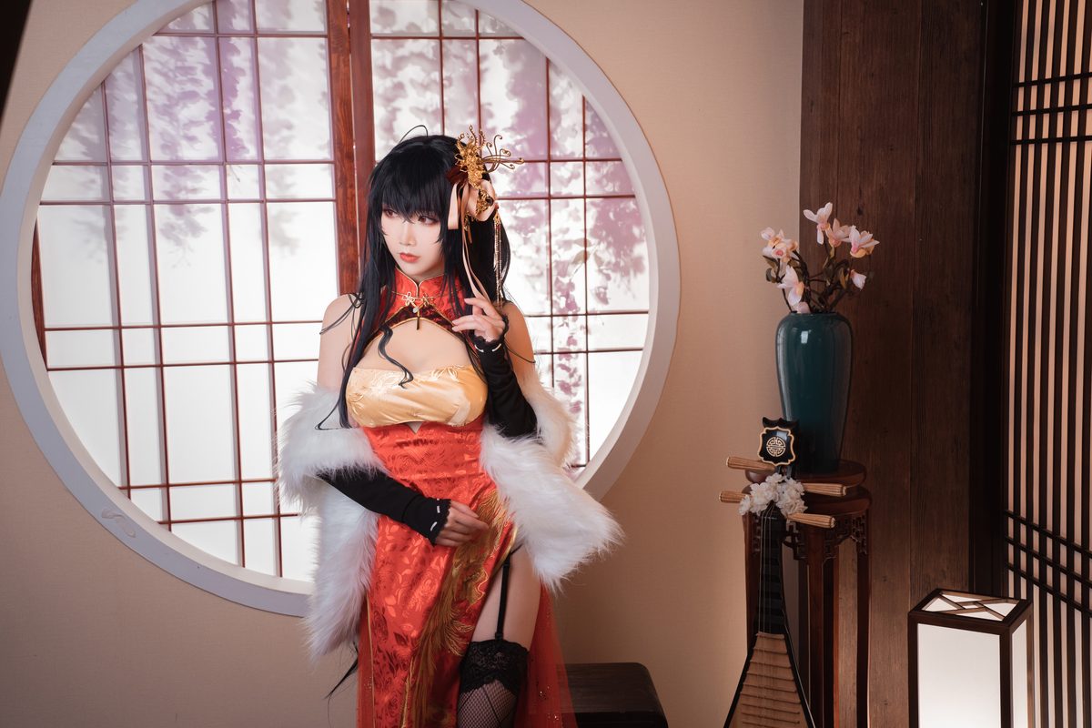 Coser@面饼仙儿 No 098 大凤旗袍 0007 8093016102.jpg