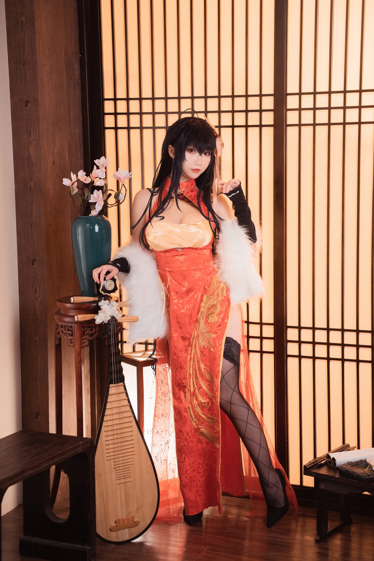 Coser@面饼仙儿 No 098 大凤旗袍 0008 3687202119.jpg