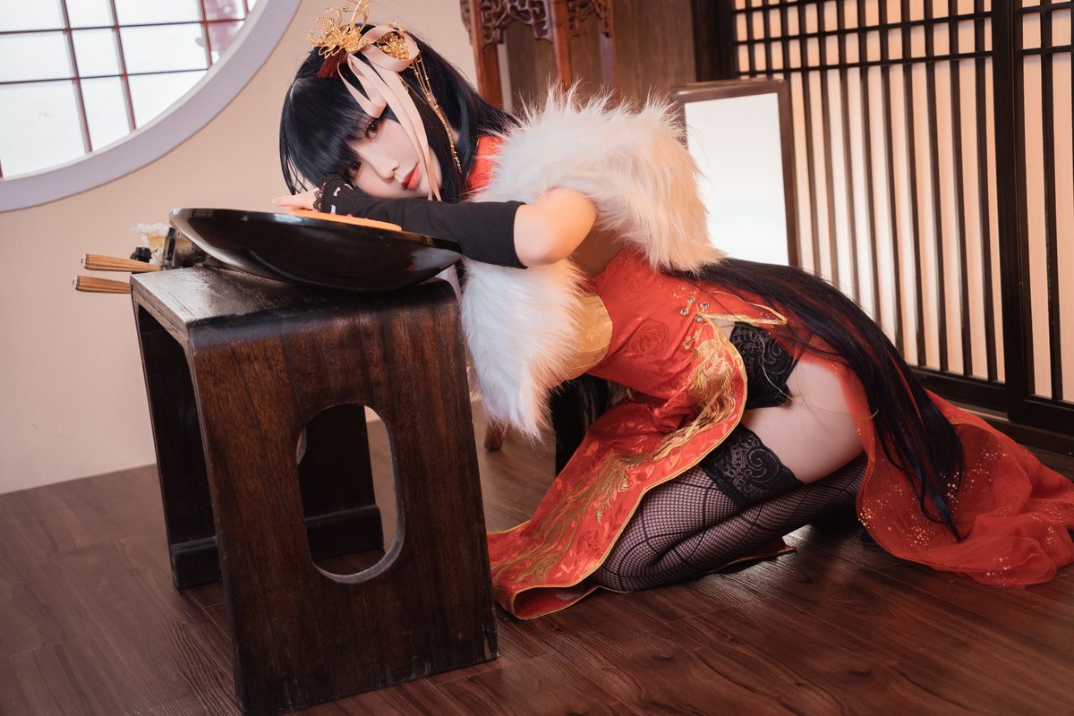 Coser@面饼仙儿 No 098 大凤旗袍 0019 7576946409.jpg