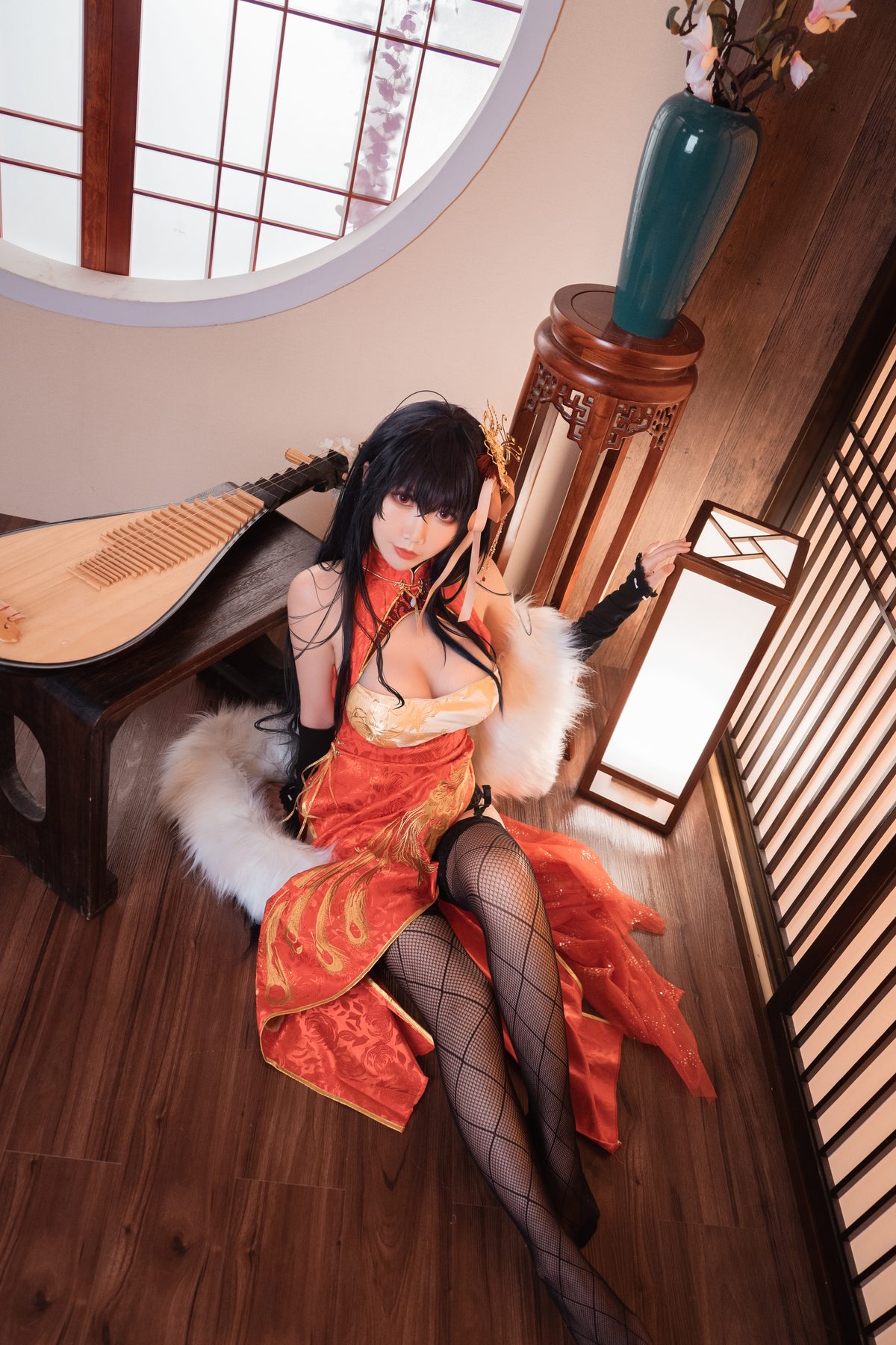 Coser@面饼仙儿 No 098 大凤旗袍 0030 6781477172.jpg