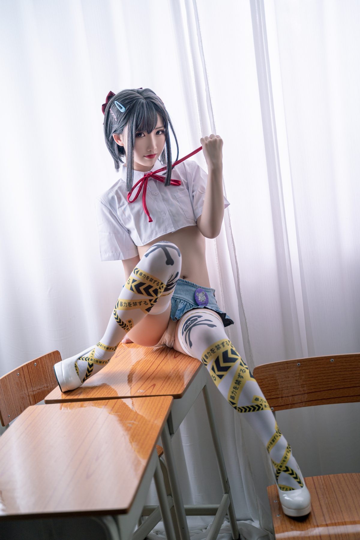 Coser@面饼仙儿 No 100 短校服胶带 0025 7625154794.jpg