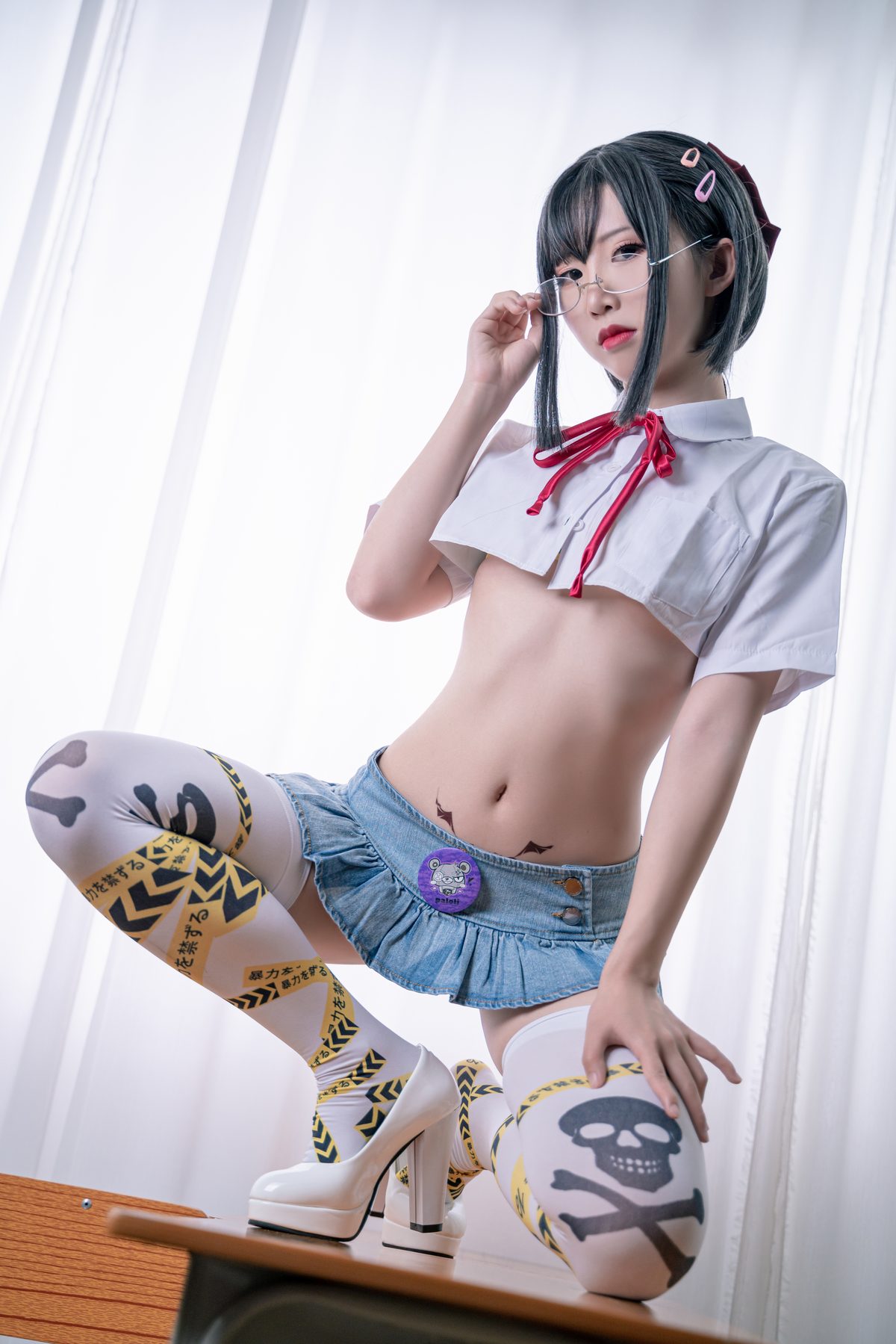 Coser@面饼仙儿 No 100 短校服胶带 0026 9908605029.jpg