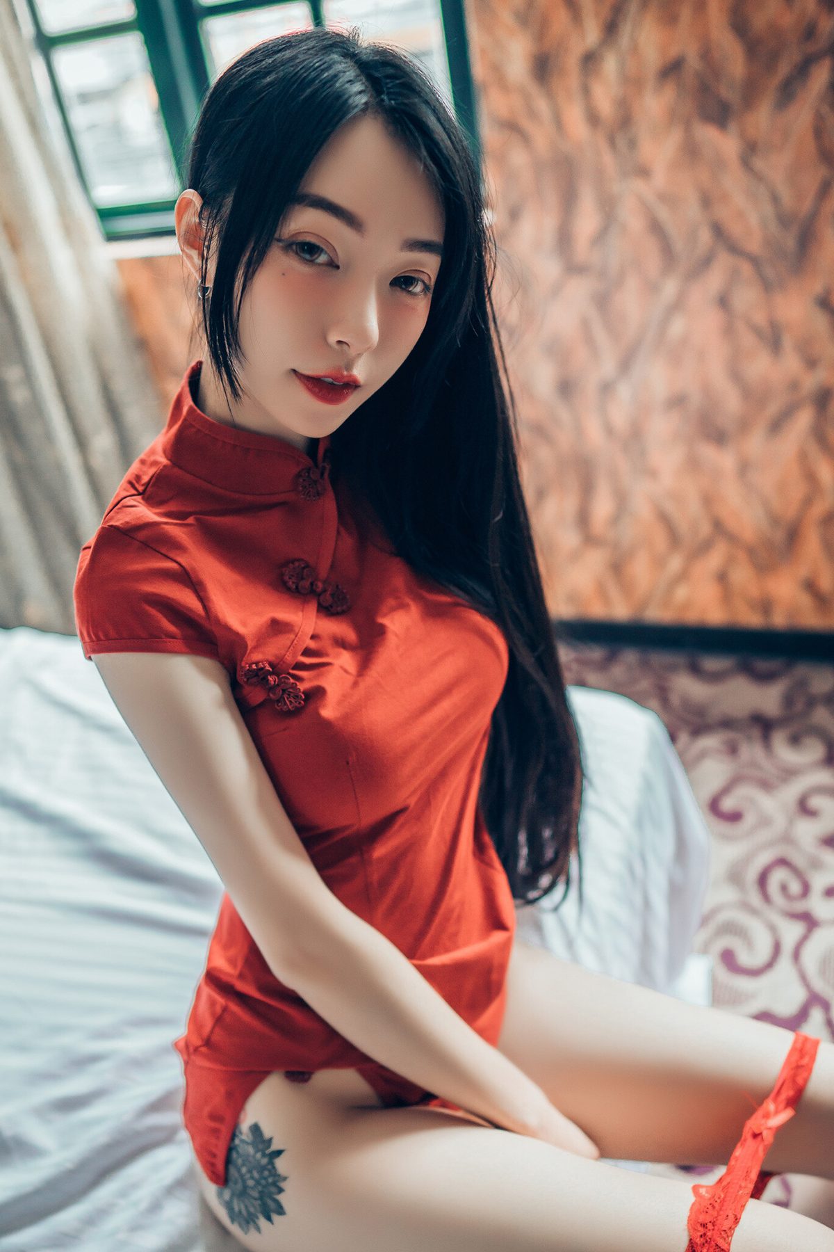 JVID Piao 飘 – Colorful Cheongsam A