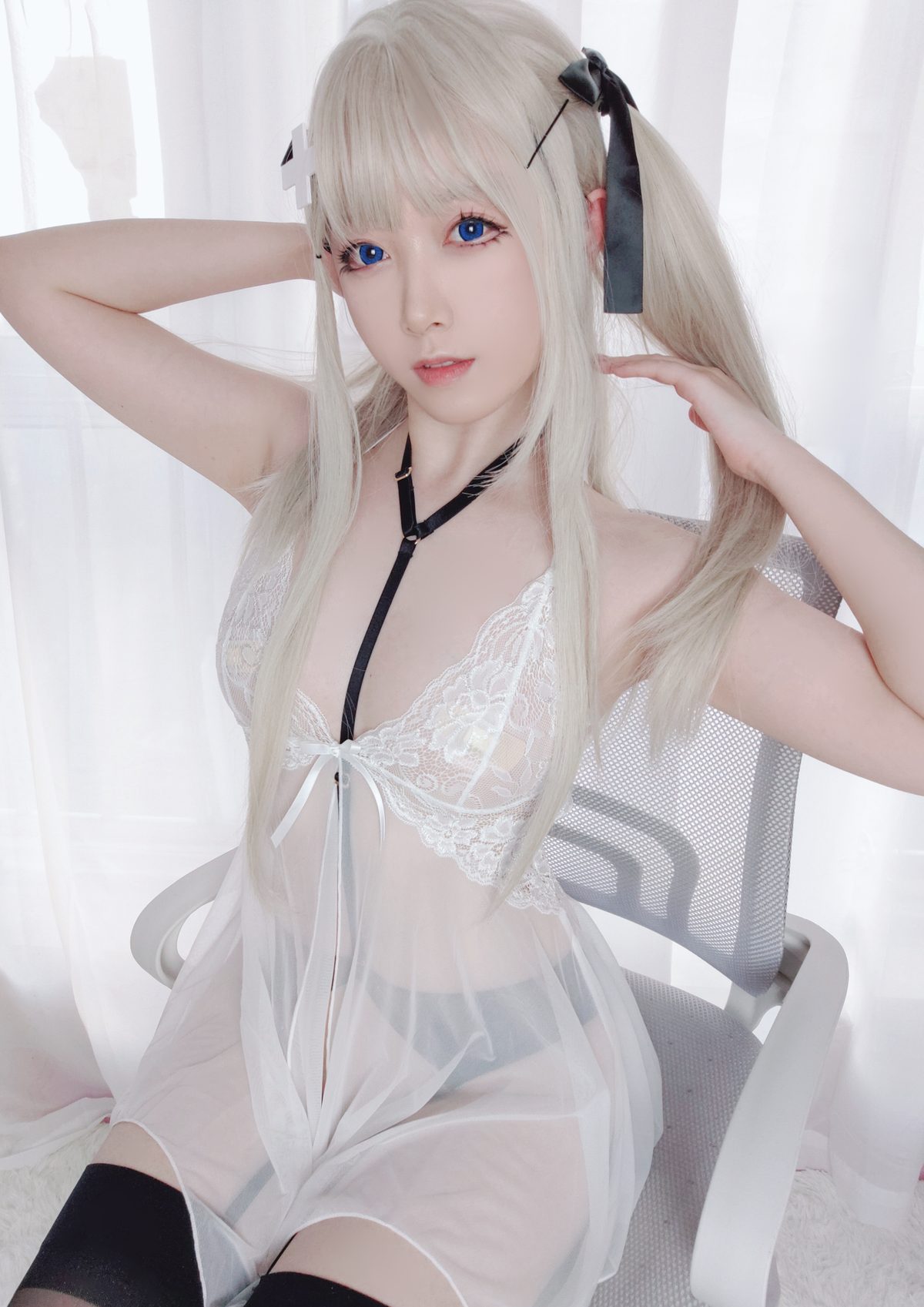 Coser@Asagiriai 愛ちゃん 情人節睡裙 0004 2191330075.jpg