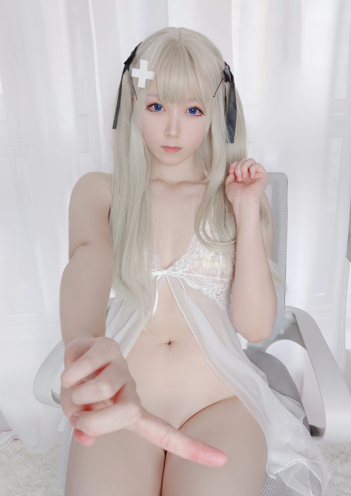 Coser@Asagiriai 愛ちゃん 情人節睡裙 0011 8091132060.jpg