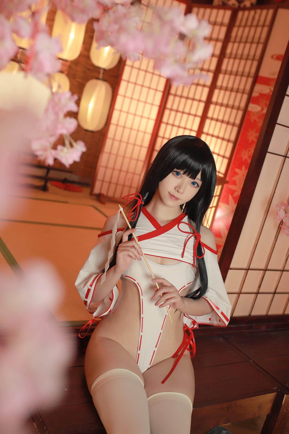 Coser@Asagiriai 愛ちゃん 神社巫女 0020 2982697377.jpg