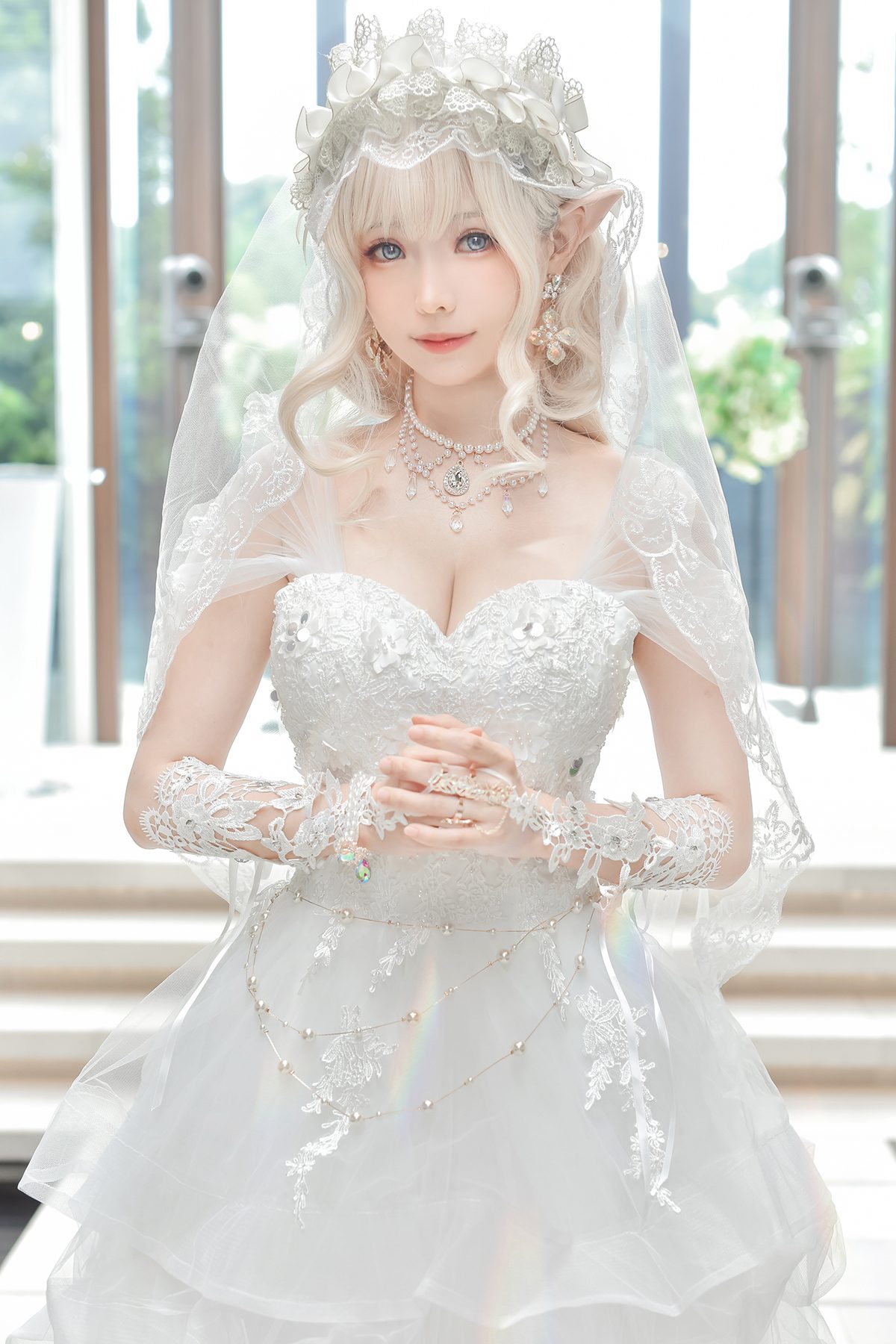 Coser@Ely_eee ElyEE子 – Bride And Lingerie