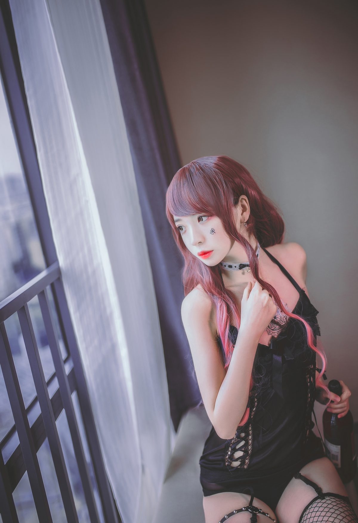 Coser@疯猫ss 黑色吊带袜 0004 3423104446.jpg