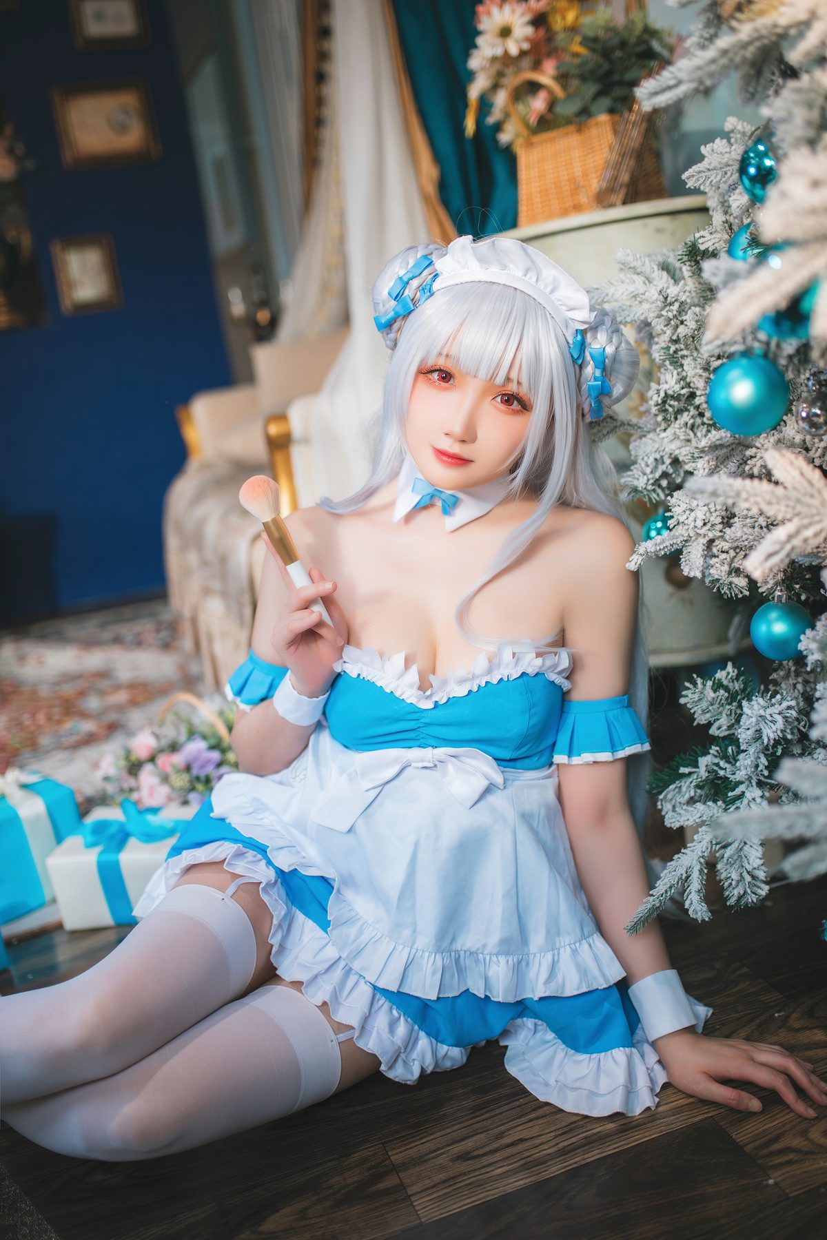 Coser@瓜希酱 碧蓝航线 小天鹅女仆 0017 7231520884.jpg