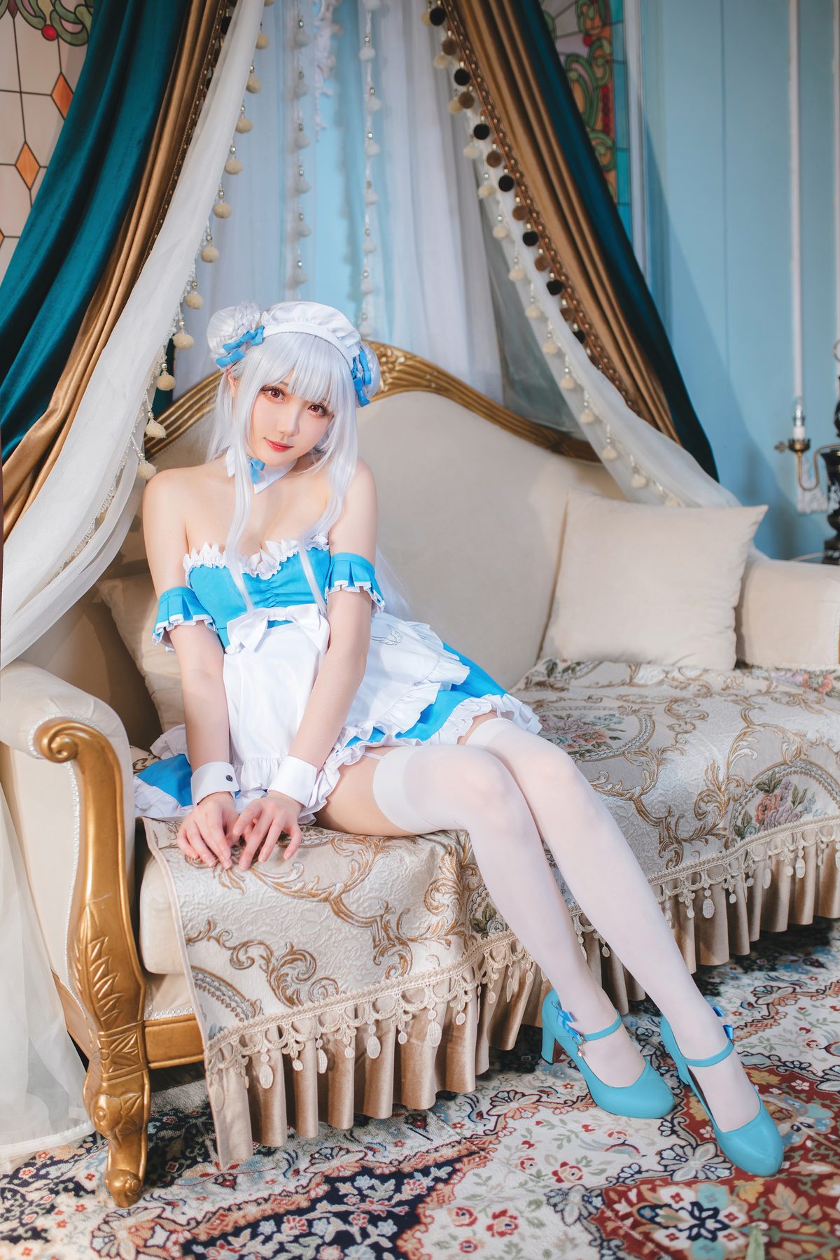 Coser@瓜希酱 碧蓝航线 小天鹅女仆 0022 6574348813.jpg