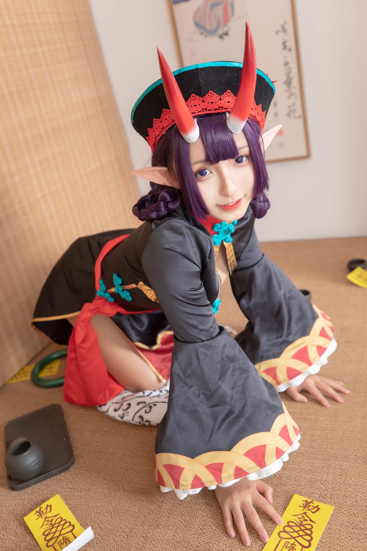 Coser@神楽坂真冬 Vol 061 绝对企画 酒吞cos 果実の酒気 A 0055 7774754080.jpg