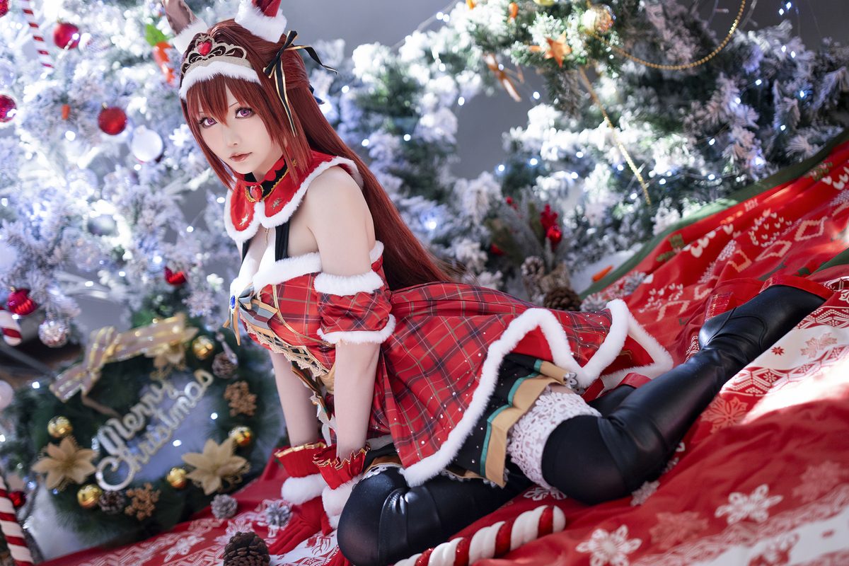 Coser@星之迟迟Hoshilily 2023年12月计划A 赛马娘 大和赤骥 圣诞衣装 0009 6164664950.jpg