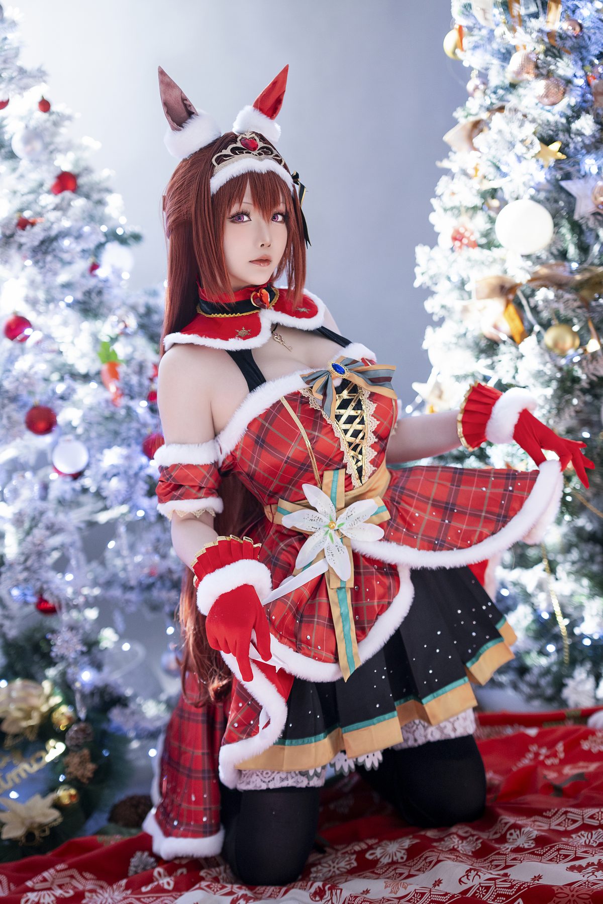 Coser@星之迟迟Hoshilily 2023年12月计划A 赛马娘 大和赤骥 圣诞衣装 0021 6100977937.jpg