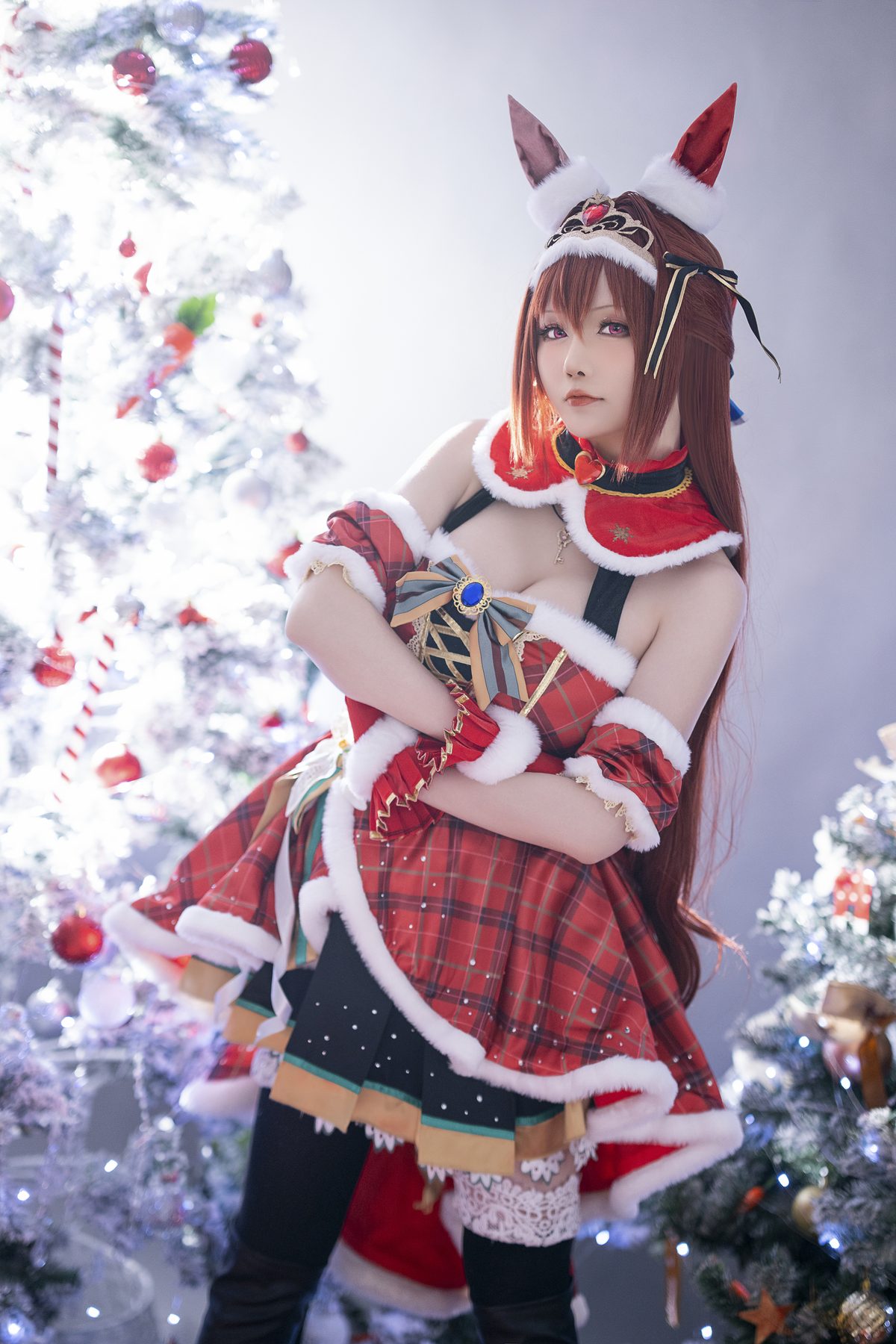 Coser@星之迟迟Hoshilily 2023年12月计划A 赛马娘 大和赤骥 圣诞衣装 0022 9985618006.jpg