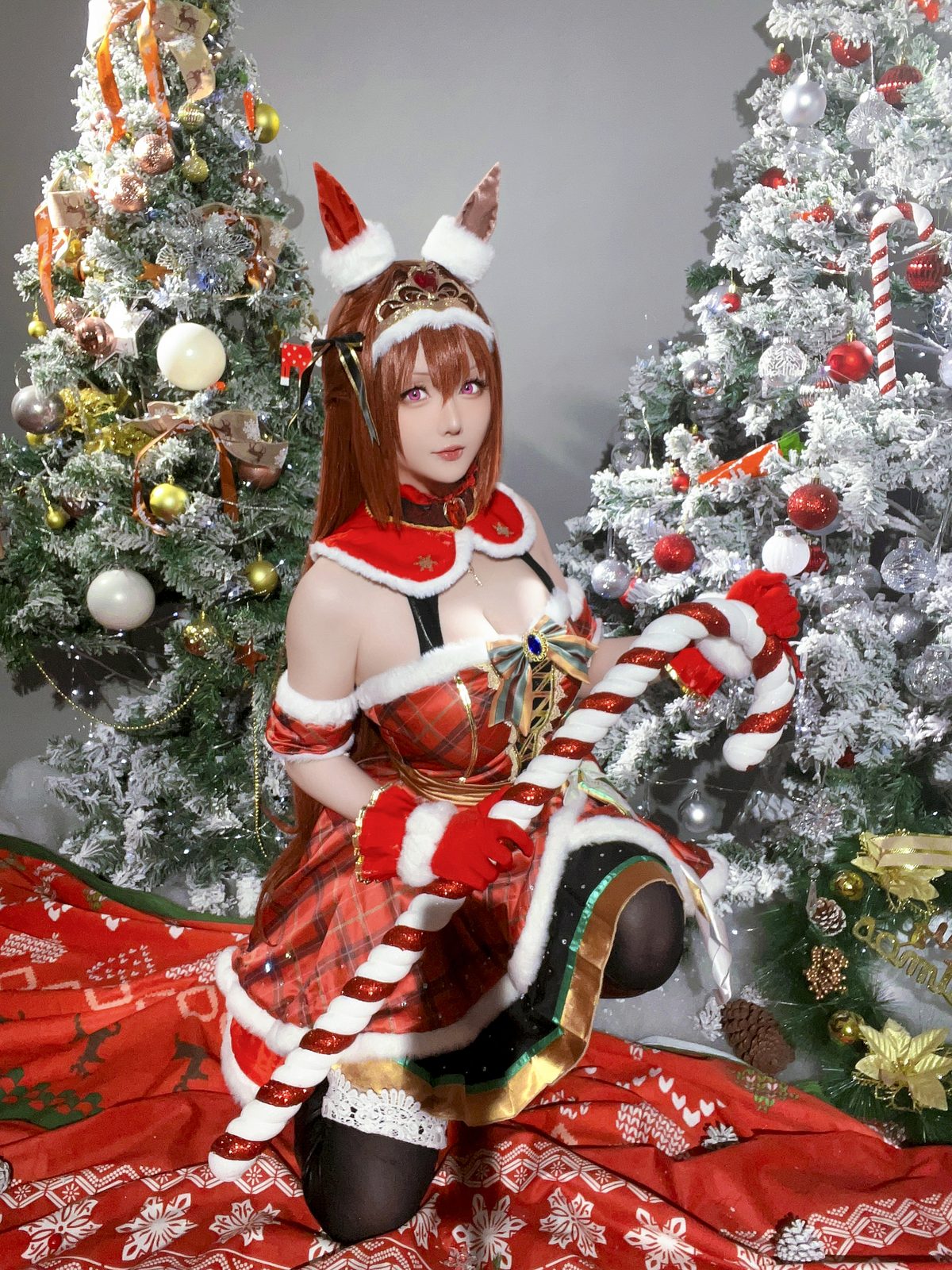 Coser@星之迟迟Hoshilily 2023年12月计划A 赛马娘 大和赤骥 圣诞衣装 0029 8101345344.jpg