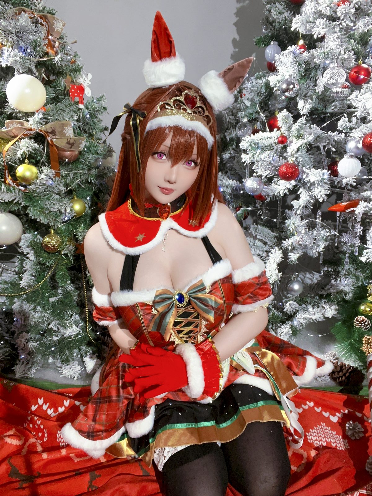 Coser@星之迟迟Hoshilily 2023年12月计划A 赛马娘 大和赤骥 圣诞衣装 0037 8977226928.jpg