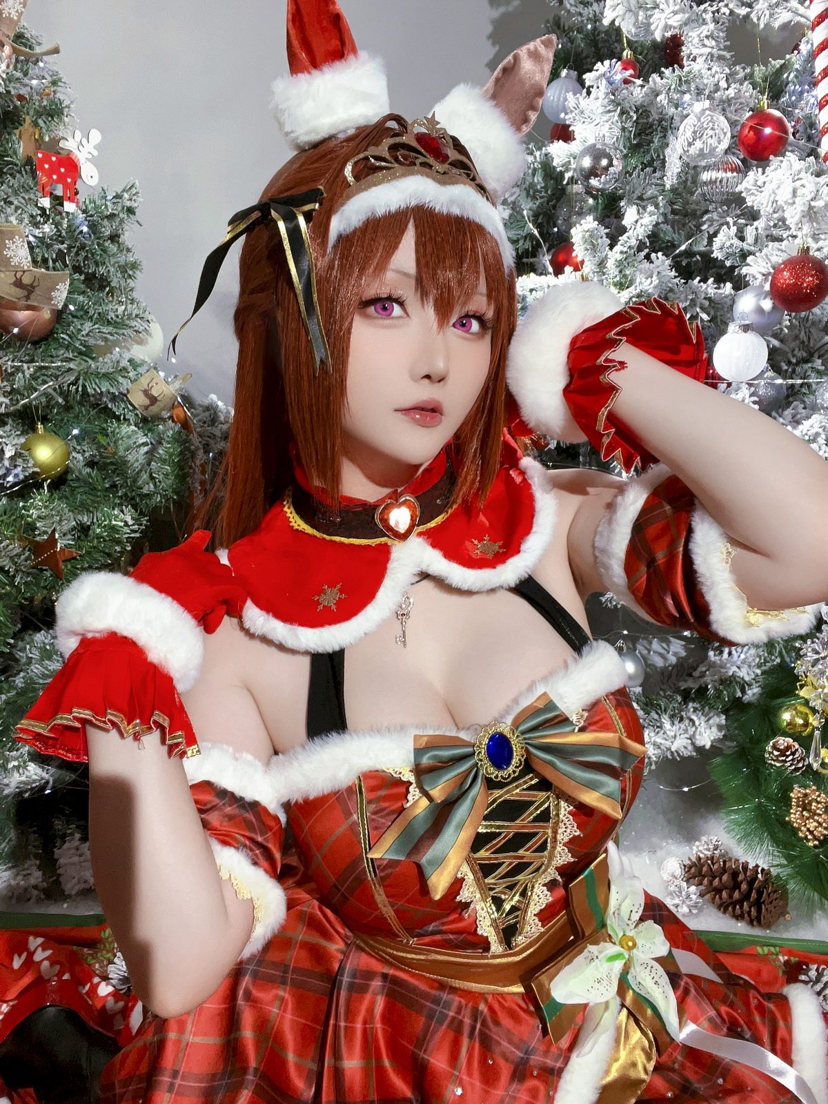 Coser@星之迟迟Hoshilily 2023年12月计划A 赛马娘 大和赤骥 圣诞衣装 0041 3064759307.jpg