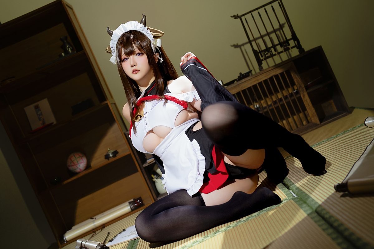 Coser@星之迟迟Hoshilily 2023年12月计划B 碧蓝航线 樫野 女仆 0013 0340906153.jpg