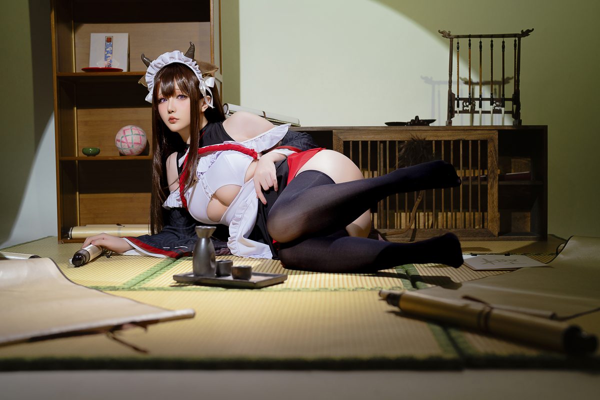 Coser@星之迟迟Hoshilily 2023年12月计划B 碧蓝航线 樫野 女仆 0037 1816458487.jpg