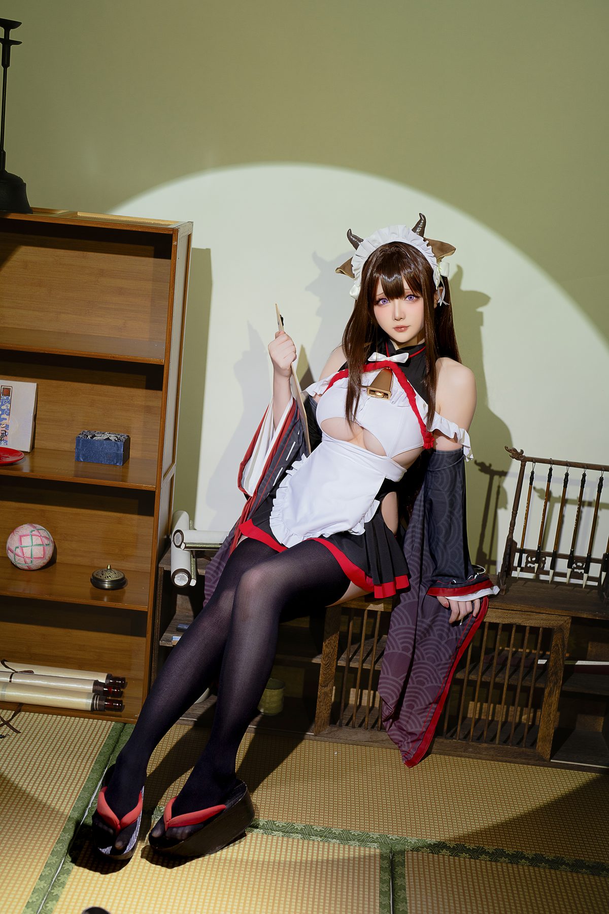 Coser@星之迟迟Hoshilily 2023年12月计划B 碧蓝航线 樫野 女仆 0047 8244933671.jpg