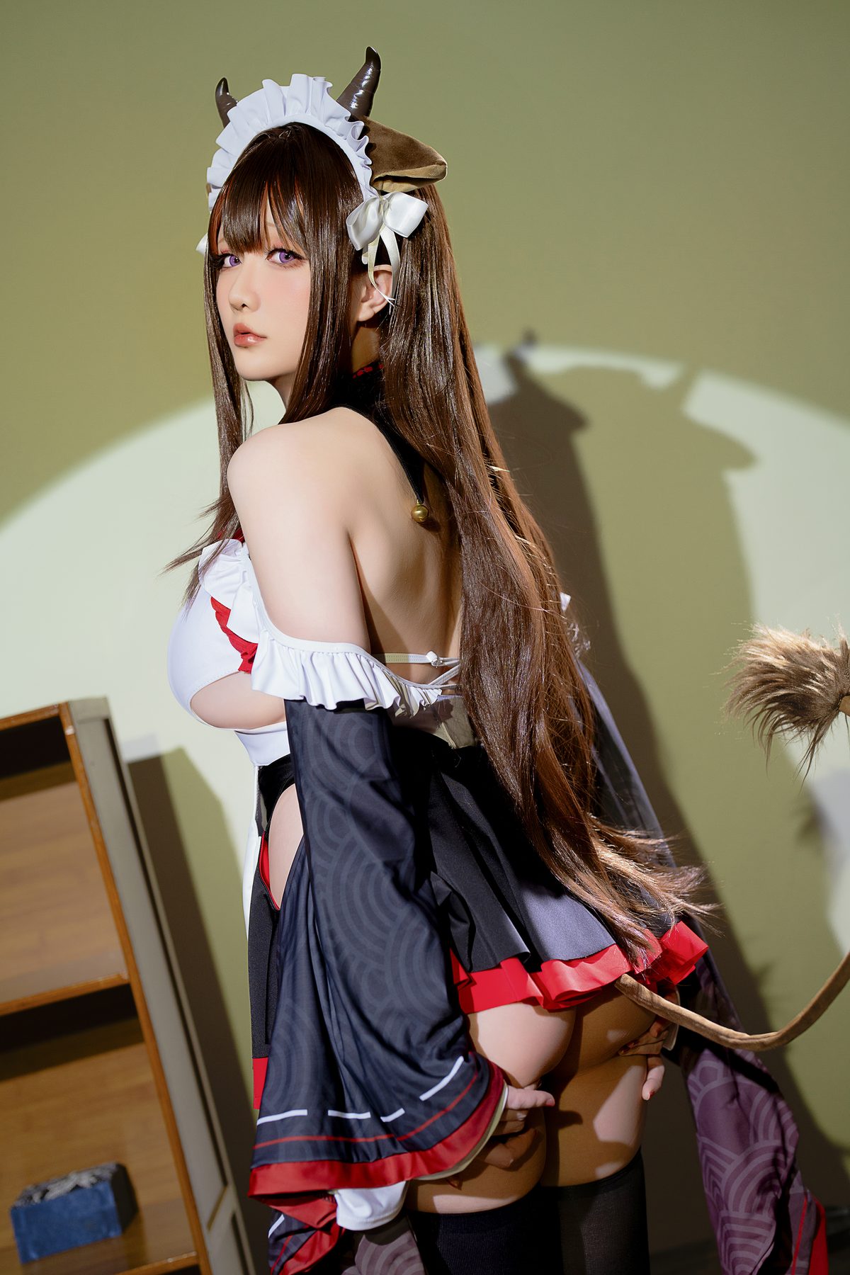 Coser@星之迟迟Hoshilily 2023年12月计划B 碧蓝航线 樫野 女仆 0050 5036758371.jpg