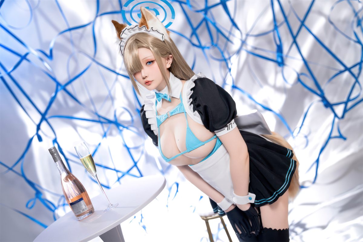 Coser@星之迟迟Hoshilily 2023年12月计划C – 明日奈同人女仆 Part2 0028 7323487048.jpg