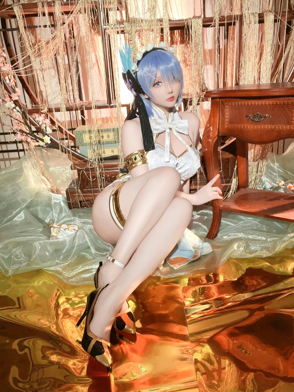 Coser@星之迟迟Hoshilily 2024年01月计划B 蕾姆旗袍 0008 8326125531.jpg