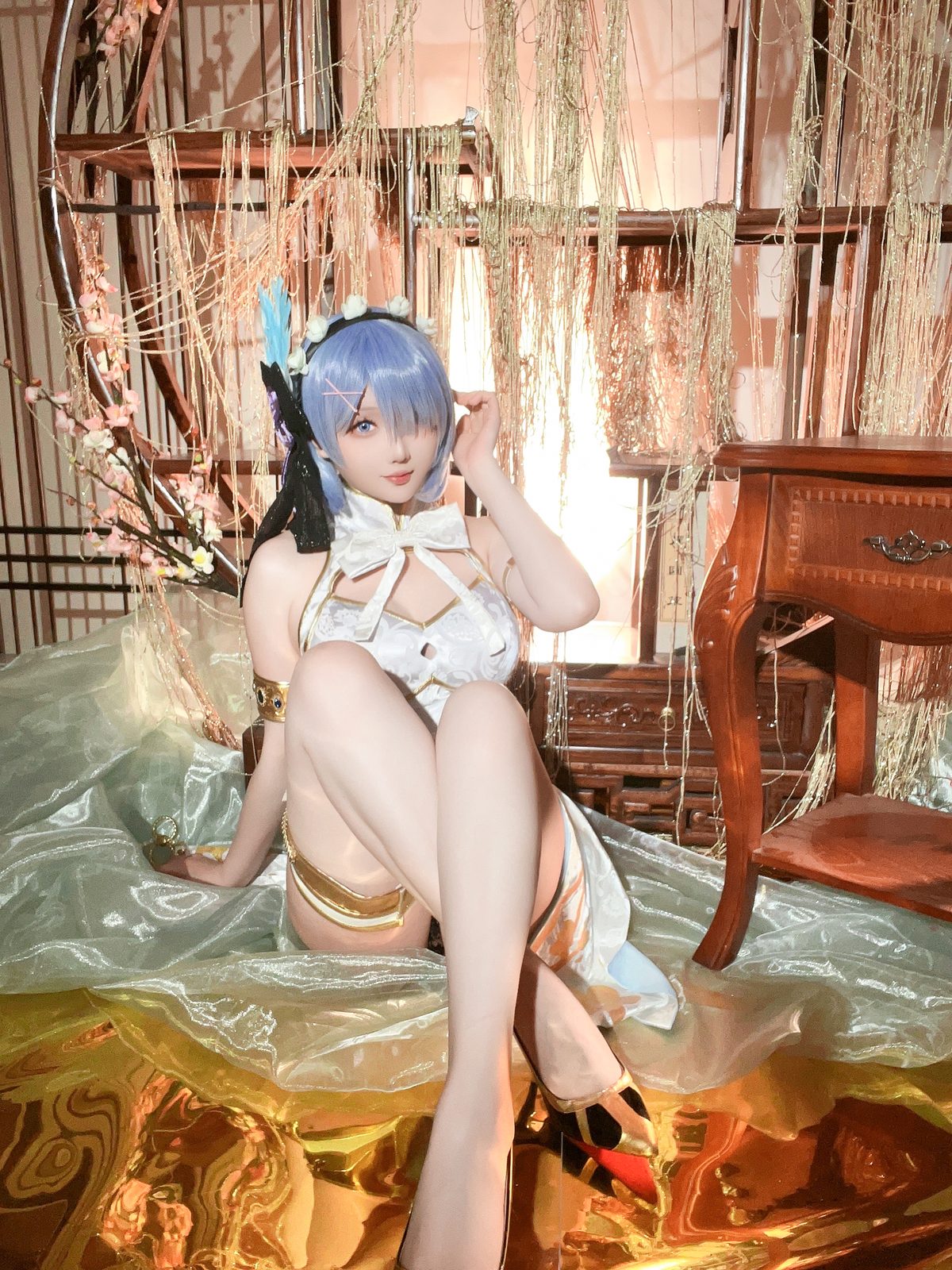 Coser@星之迟迟Hoshilily 2024年01月计划B 蕾姆旗袍 0009 8541419473.jpg