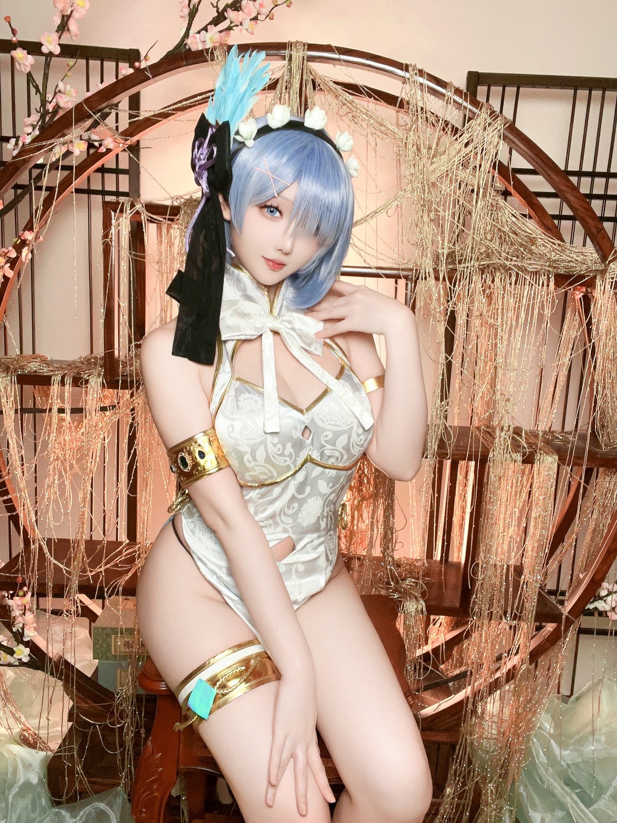 Coser@星之迟迟Hoshilily 2024年01月计划B 蕾姆旗袍 0012 7216592780.jpg