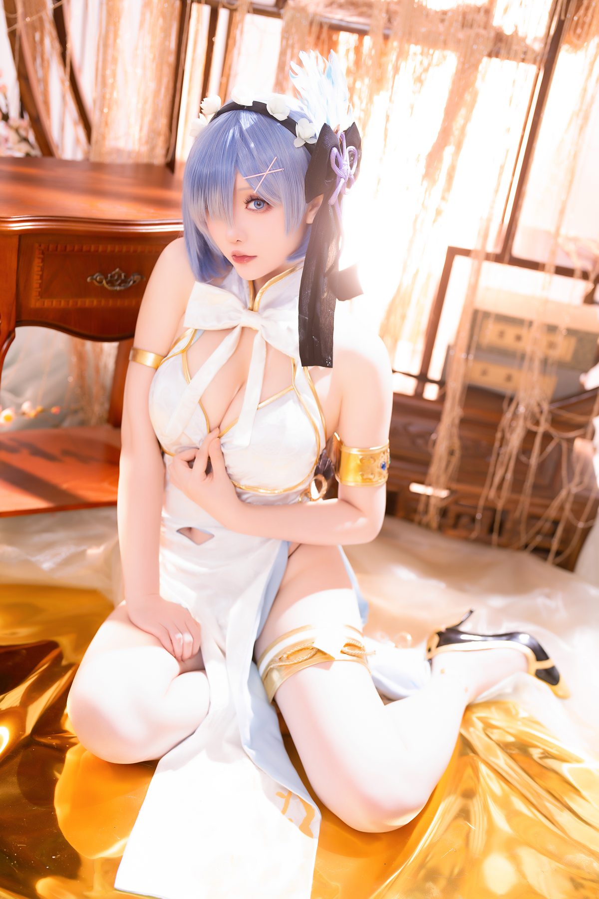 Coser@星之迟迟Hoshilily 2024年01月计划B 蕾姆旗袍 0013 7549894045.jpg