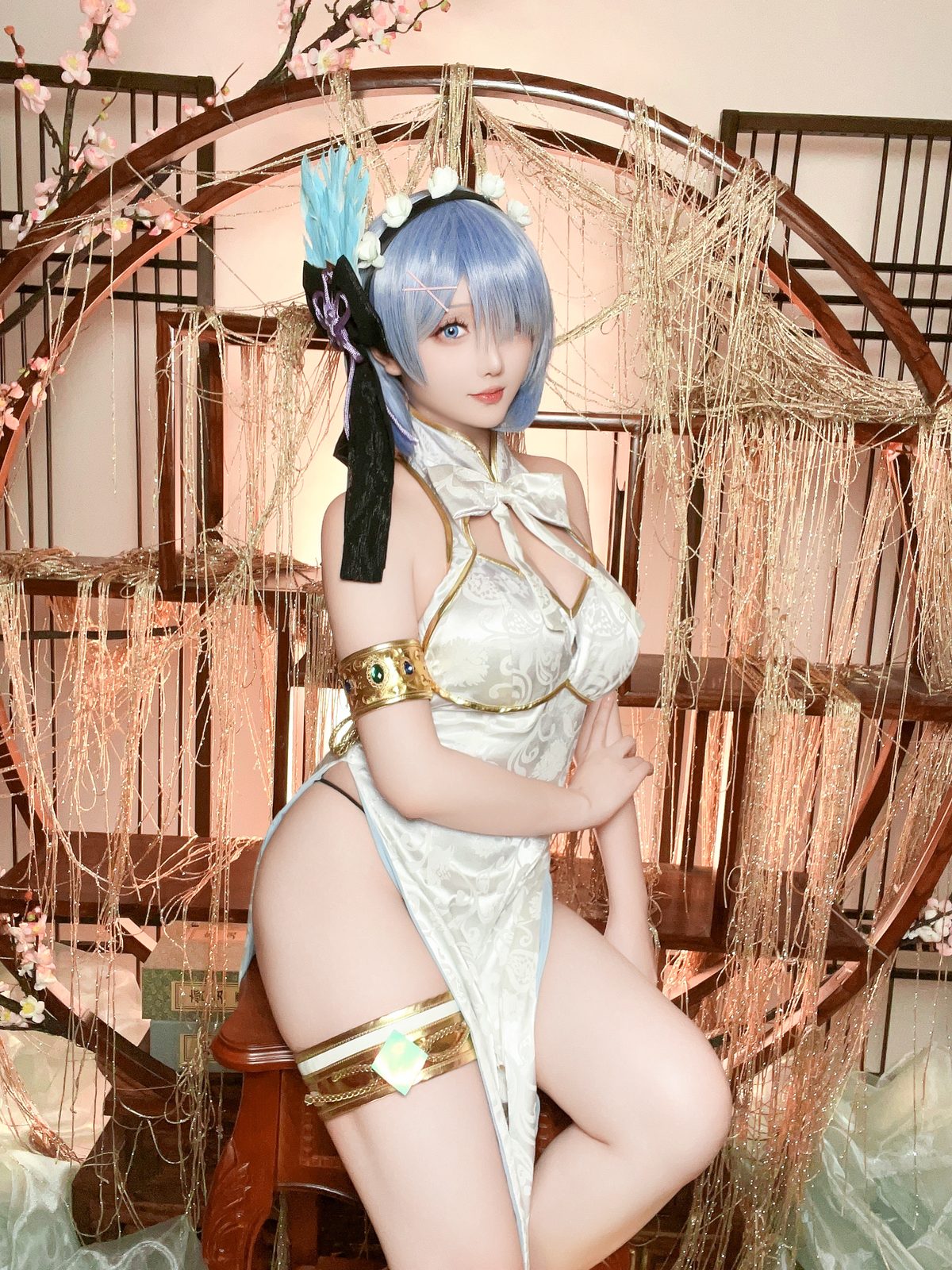 Coser@星之迟迟Hoshilily 2024年01月计划B 蕾姆旗袍 0023 0794812761.jpg