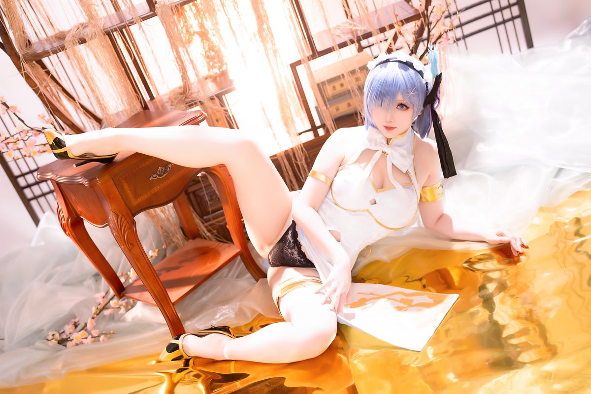 Coser@星之迟迟Hoshilily 2024年01月计划B 蕾姆旗袍 0024 7764658083.jpg