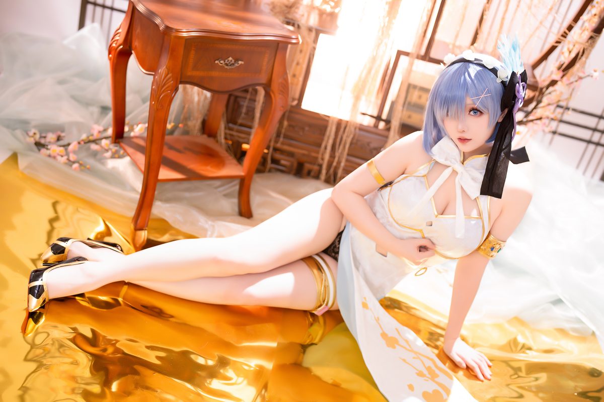 Coser@星之迟迟Hoshilily 2024年01月计划B 蕾姆旗袍 0026 7168573896.jpg