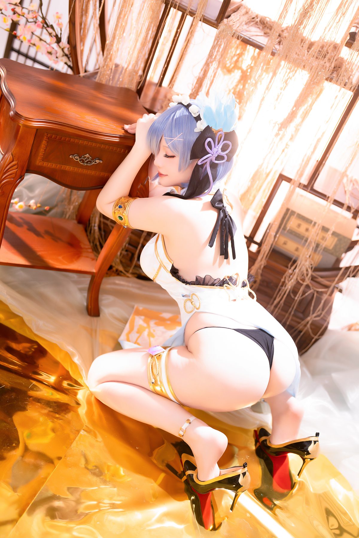 Coser@星之迟迟Hoshilily 2024年01月计划B 蕾姆旗袍 0029 4348295392.jpg