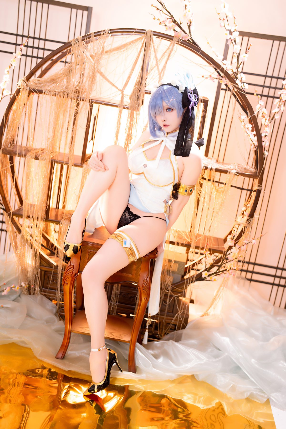 Coser@星之迟迟Hoshilily 2024年01月计划B 蕾姆旗袍 0040 9860867766.jpg