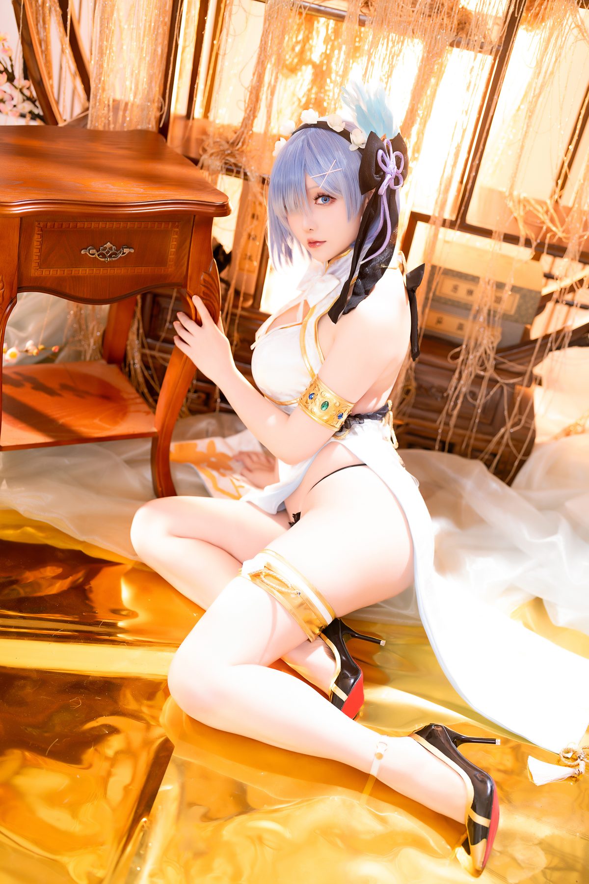 Coser@星之迟迟Hoshilily 2024年01月计划B 蕾姆旗袍 0041 8965001054.jpg