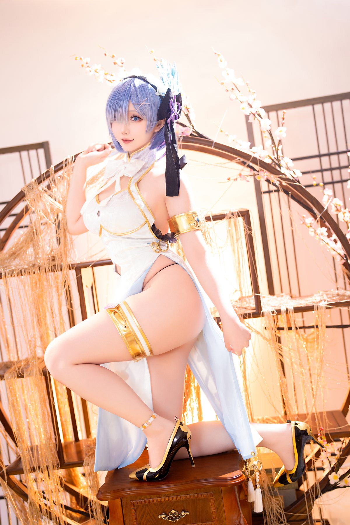 Coser@星之迟迟Hoshilily 2024年01月计划B 蕾姆旗袍 0053 7334546116.jpg